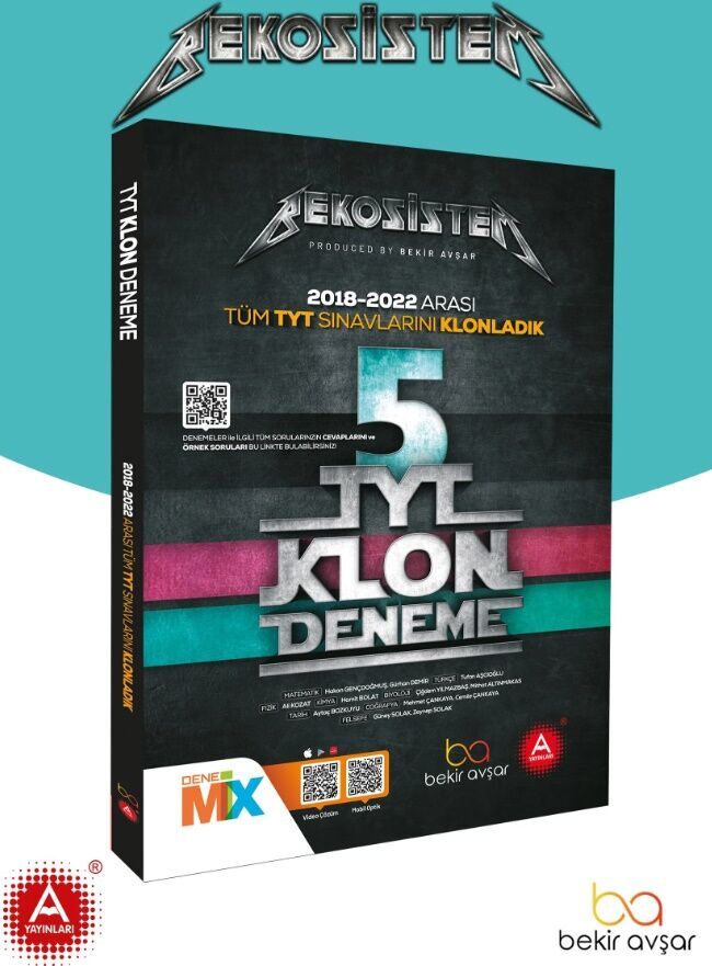A Yayınları TYT BekoSistem 5 li Klon Deneme A Yayınları TYT BekoSistem 5 li Klon Deneme