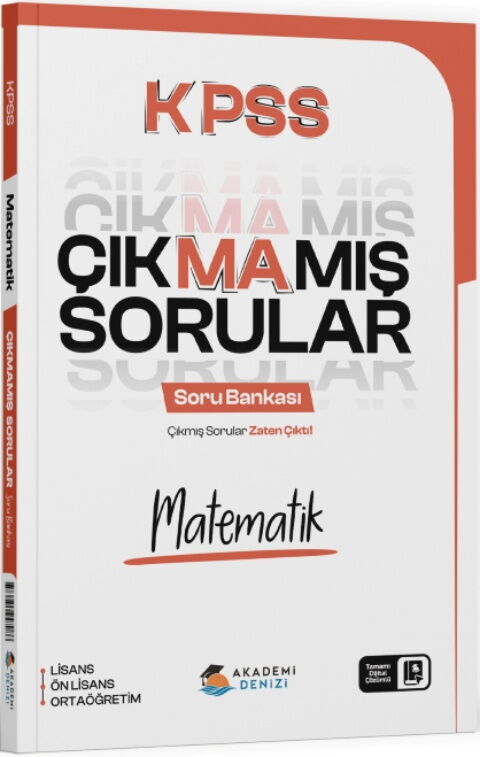 Akademi Denizi KPSS Matematik Çıkmamış Sorular Soru Bankası Akademi Denizi KPSS Matematik Çıkmamış Sorular Soru Bankası