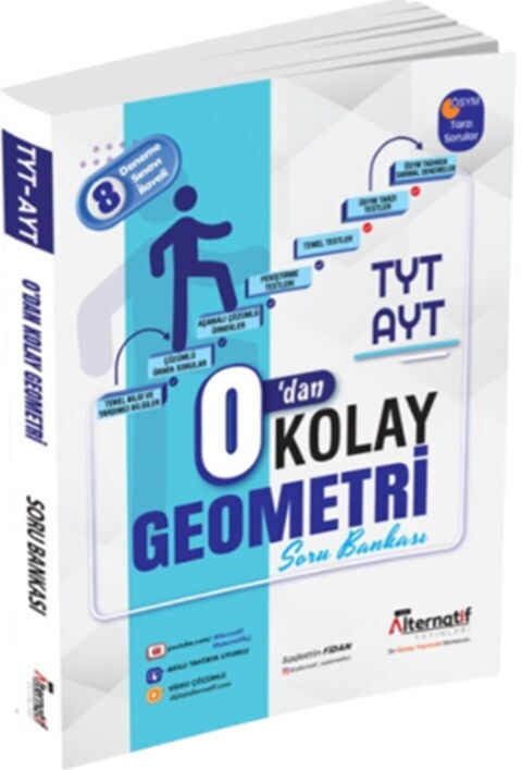 Alternatif Yayınları TYT AYT 0 Dan Kolay Geometri Soru Bankası Alternatif Yayınları TYT AYT 0 Dan Kolay Geometri Soru Bankası