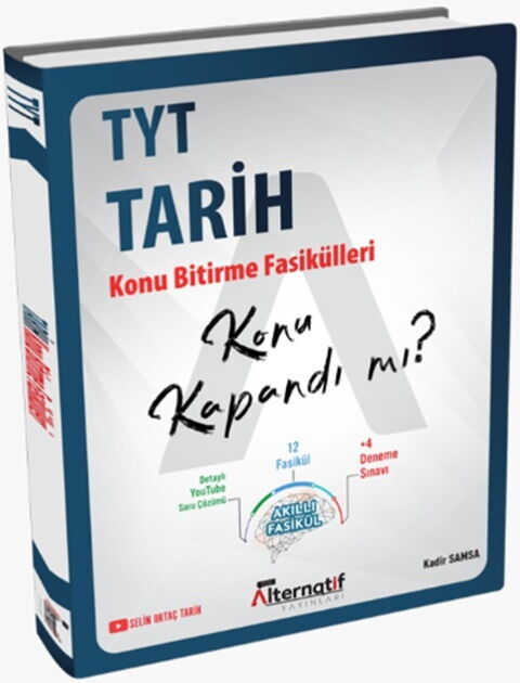Alternatif Yayınları TYT Tarih Konu Kapandı mı Fasikülleri Alternatif Yayınları TYT Tarih Konu Kapandı mı Fasikülleri