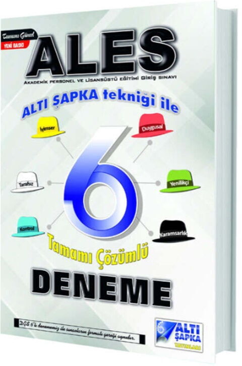 Altı Şapka Yayınları ALES 6 Deneme Altı Şapka Yayınları ALES 6 Deneme