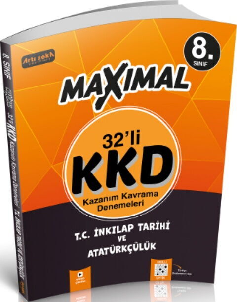 Artı Zeka Yayınları 8. Sınıf İnkılap Tarihi ve Atatürkçülük 32 li Haftalık Kazanım Kavrama Denemeleri Artı Zeka Yayınları 8. Sınıf İnkılap Tarihi ve Atatürkçülük 32 li Haftalık Kazanım Kavrama Denemeleri