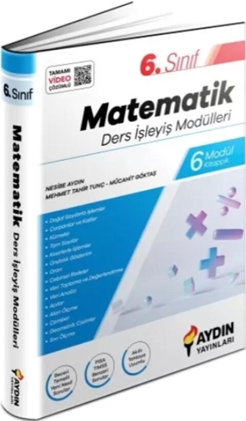 Aydın Yayınları 6. Sınıf Matematik Ders İşleyiş Modülleri Aydın Yayınları 6. Sınıf Matematik Ders İşleyiş Modülleri