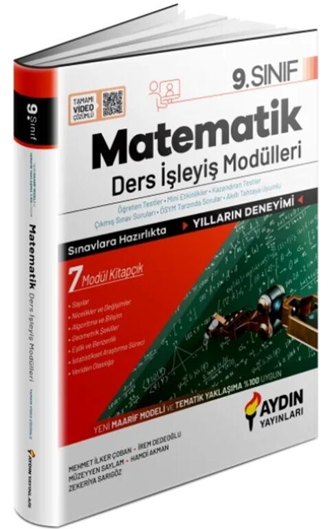 Aydın Yayınları 9. Sınıf Matematik Ders İşleyiş Modülleri Aydın Yayınları 9. Sınıf Matematik Ders İşleyiş Modülleri