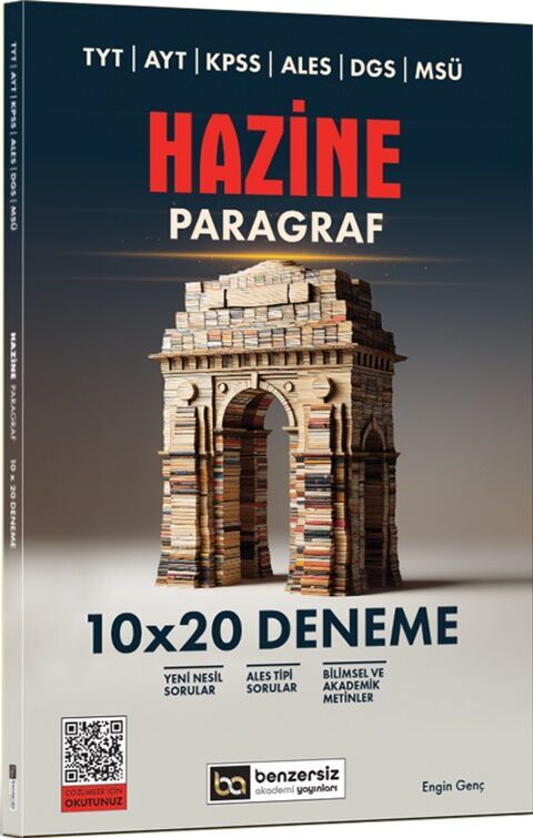 Benzersiz Akademi Yayınları TYT AYT KPSS ALES DGS MSÜ Hazine Paragraf 10 x 20 Deneme Benzersiz Akademi Yayınları TYT AYT KPSS ALES DGS MSÜ Hazine Paragraf 10 x 20 Deneme