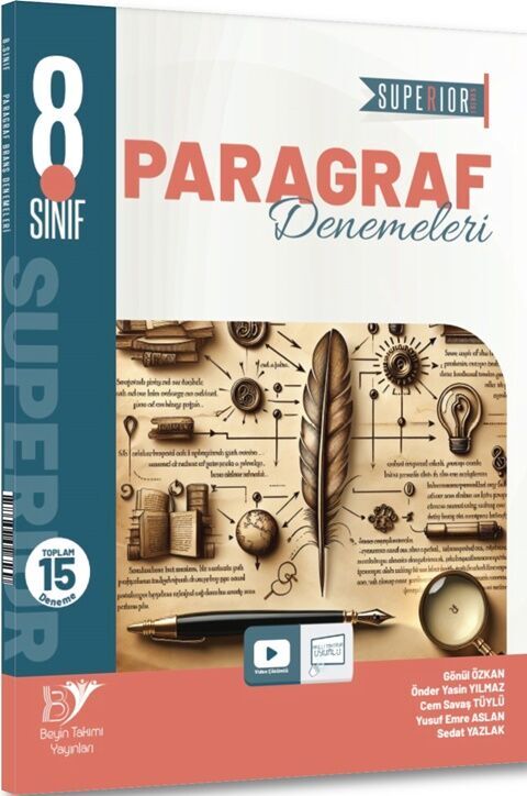 Beyin Takımı Yayınları 8. Sınıf LGS Paragraf Superıor 15 li Deneme Beyin Takımı Yayınları 8. Sınıf LGS Paragraf Superıor 15 li Deneme