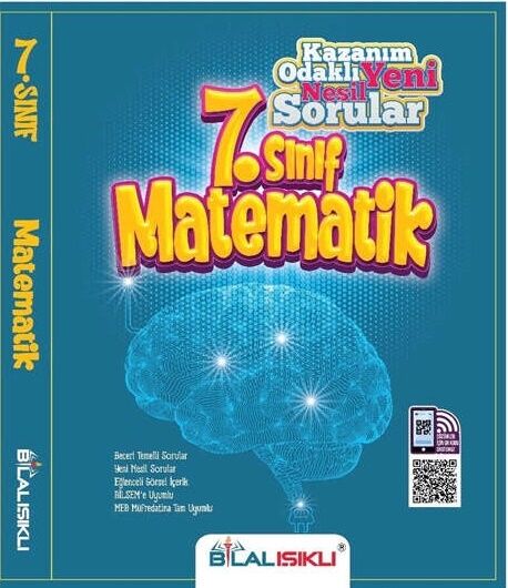 Bilal Işıklı Yayınları 7. Sınıf Matematik Kazanım Odaklı Soru Bankası Bilal Işıklı Yayınları 7. Sınıf Matematik Kazanım Odaklı Soru Bankası