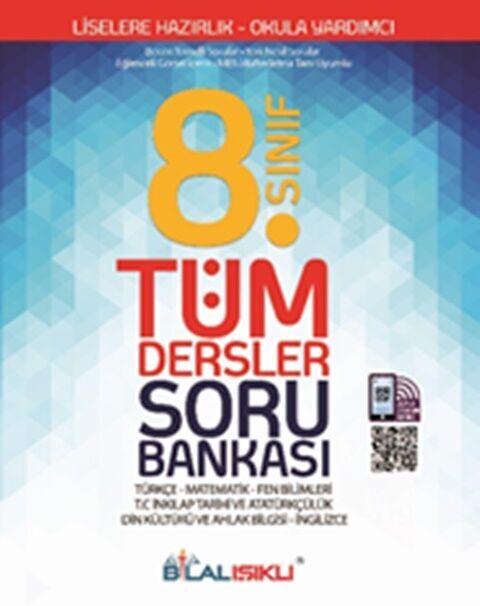 Bilal Işıklı Yayınları 8. Sınıf Tüm Dersler Soru Bankası Bilal Işıklı Yayınları 8. Sınıf Tüm Dersler Soru Bankası