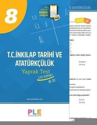 Birey PLE 8. Sınıf LGS T.C İnkılap Tarihi ve Atatürkçülük Yaprak Test Birey PLE 8. Sınıf LGS T.C İnkılap Tarihi ve Atatürkçülük Yaprak Test