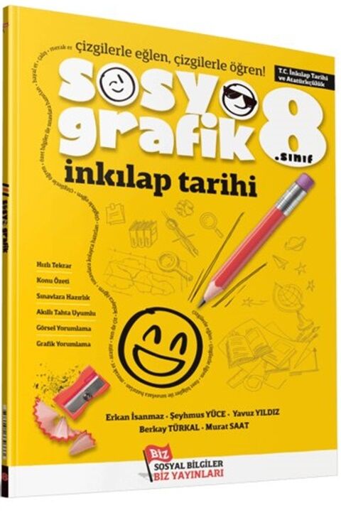 Biz Yayınları 8. Sınıf LGS İnkılap Tarihi Sosyografik Biz Yayınları 8. Sınıf LGS İnkılap Tarihi Sosyografik