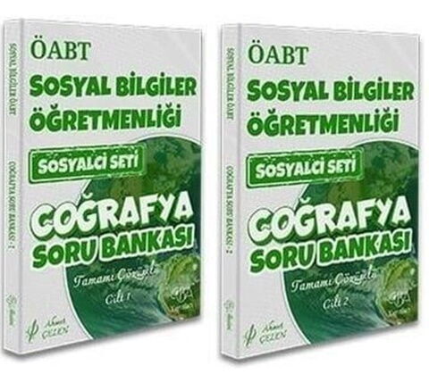 CBA Yayınları ÖABT Sosyal Bilgiler Öğretmenliği Coğrafya Soru Bankası CBA Yayınları ÖABT Sosyal Bilgiler Öğretmenliği Coğrafya Soru Bankası