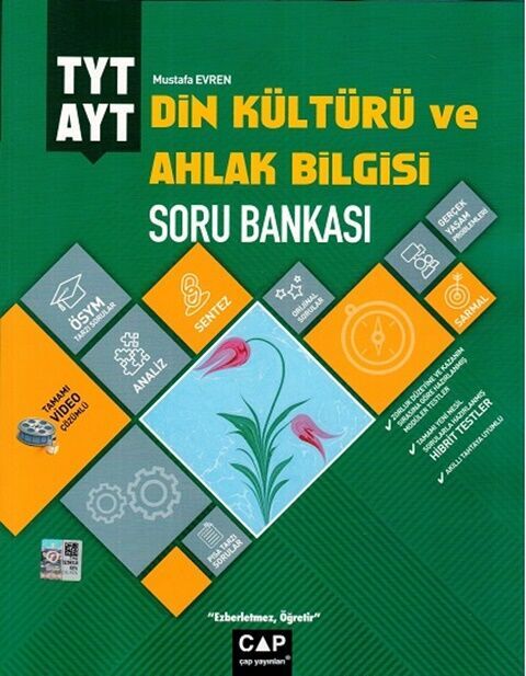 Çap Yayınları TYT AYT Din Kültürü ve Ahlak Bilgisi Soru Bankası Çap Yayınları TYT AYT Din Kültürü ve Ahlak Bilgisi Soru Bankası