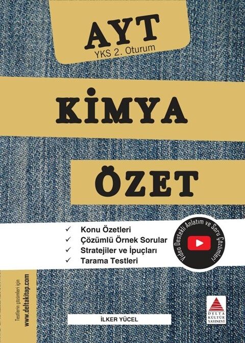Delta Kültür AYT Kimya Özet Delta Kültür AYT Kimya Özet