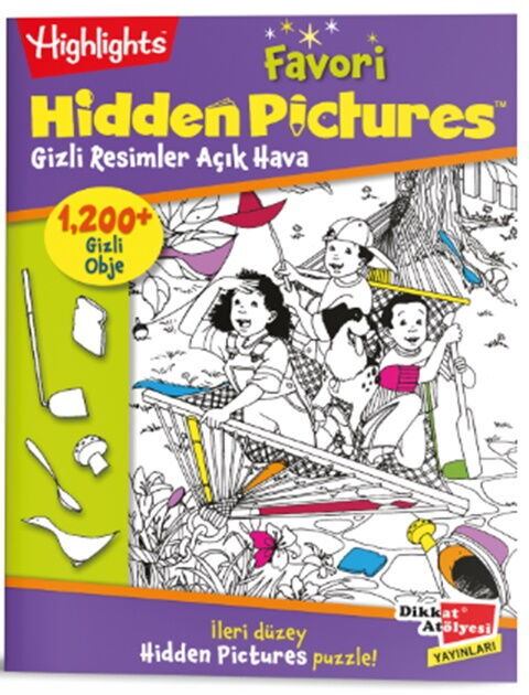 Dikkat Atölyesi Yayınları Favori Hidden Pictures Açık Hava Dikkat Atölyesi Yayınları Favori Hidden Pictures Açık Hava