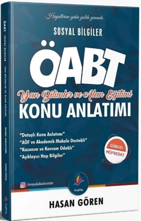 Dizgi Kitap 2023 KPSS ÖABT Sosyal Bilgiler Yan Bilimler ve Alan Eğitimi Konu Anlatımı Dizgi Kitap 2023 KPSS ÖABT Sosyal Bilgiler Yan Bilimler ve Alan Eğitimi Konu Anlatımı