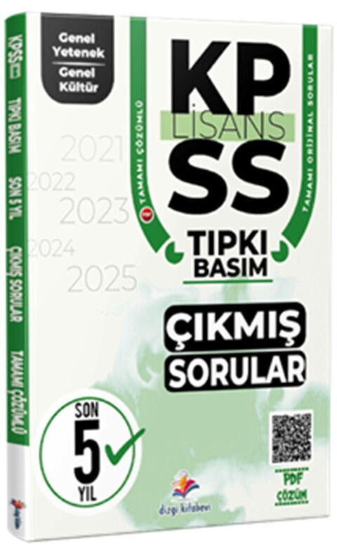 Dizgi Kitap 2026 KPSS Genel Yetenek Genel Kültür Son 5 Yıl PDF Çözümlü Tıpkı Basım Çıkmış Sorular Dizgi Kitap 2026 KPSS Genel Yetenek Genel Kültür Son 5 Yıl PDF Çözümlü Tıpkı Basım Çıkmış Sorular
