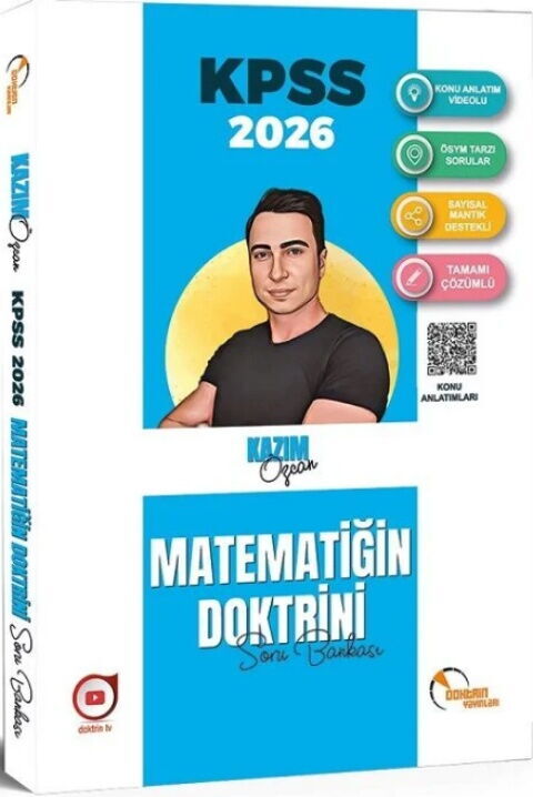 Doktrin Yayınları 2026 KPSS Matematik Doktrini Soru Bankası Çözümlü Doktrin Yayınları 2026 KPSS Matematik Doktrini Soru Bankası Çözümlü