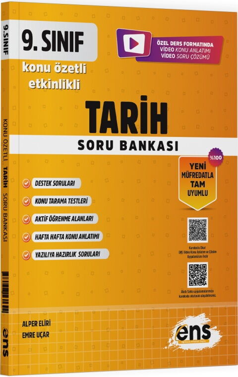 ENS Yayıncılık 9. Sınıf Tarih Etkinlikli Soru Bankası ENS Yayıncılık 9. Sınıf Tarih Etkinlikli Soru Bankası