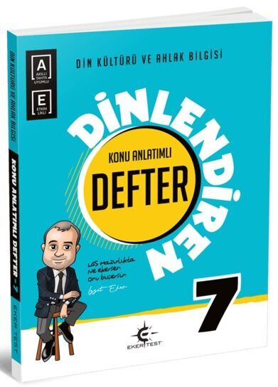 Eker Test 7. Sınıf Din Kültürü ve Ahlak Bilgisi Dinlendiren Konu Anlatımlı Defter Eker Test 7. Sınıf Din Kültürü ve Ahlak Bilgisi Dinlendiren Konu Anlatımlı Defter
