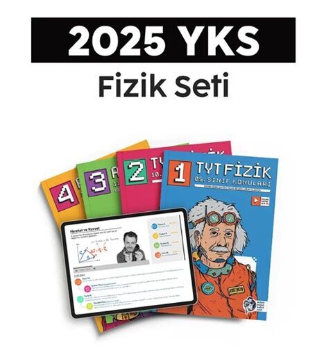 Ertan Sinan Şahin 2025 YKS Fizik Tüm Dersler Seti Ertan Sinan Şahin 2025 YKS Fizik Tüm Dersler Seti