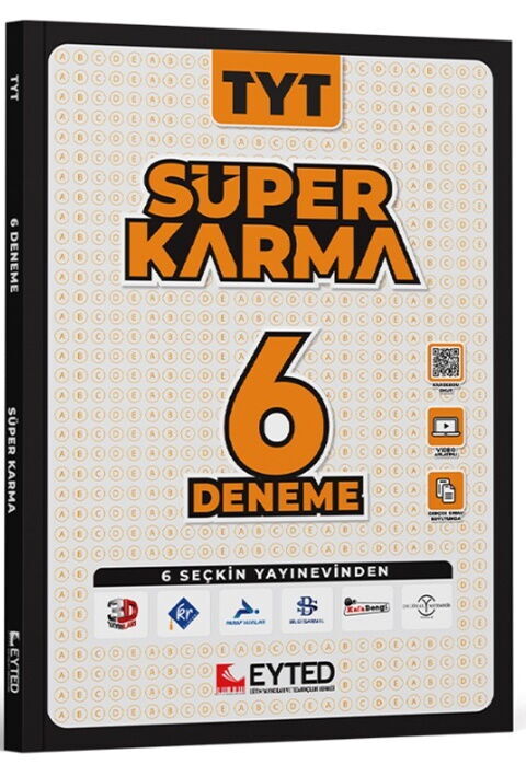 Eyted Yayınları TYT Süper Karma 6 Deneme Eyted Yayınları TYT Süper Karma 6 Deneme