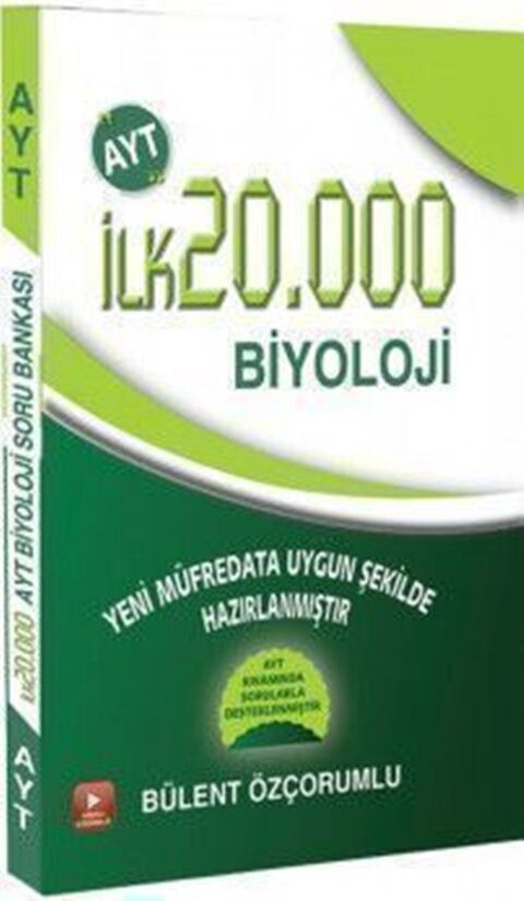 Feybe Yayınları AYT İlk 20.000 Biyoloji Video Çözümlü Soru Bankası Feybe Yayınları AYT İlk 20.000 Biyoloji Video Çözümlü Soru Bankası