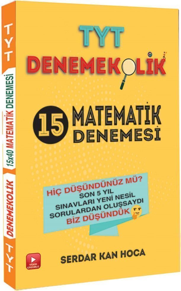Feybe Yayınları TYT Matematik Denemekolik 15 Denemesi Feybe Yayınları TYT Matematik Denemekolik 15 Denemesi