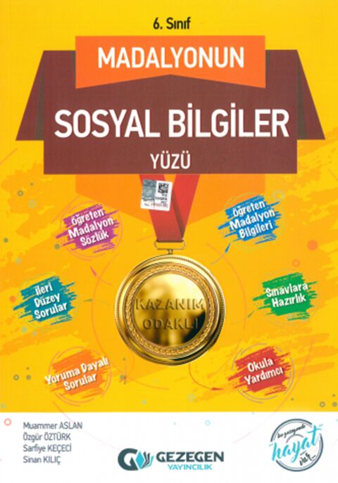 Gezegen Yayınları 6. Sınıf Madalyonun Sosyal Bilgiler Yüzü Gezegen Yayınları 6. Sınıf Madalyonun Sosyal Bilgiler Yüzü