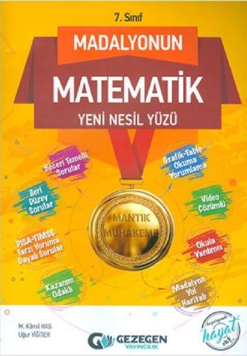 Gezegen Yayınları 7. Sınıf Matematik Madalyonun Yüzü Gezegen Yayınları 7. Sınıf Matematik Madalyonun Yüzü