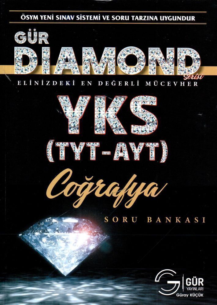Gür Yayınları TYT AYT Coğrafya DIAMOND Soru Bankası Gür Yayınları TYT AYT Coğrafya DIAMOND Soru Bankası