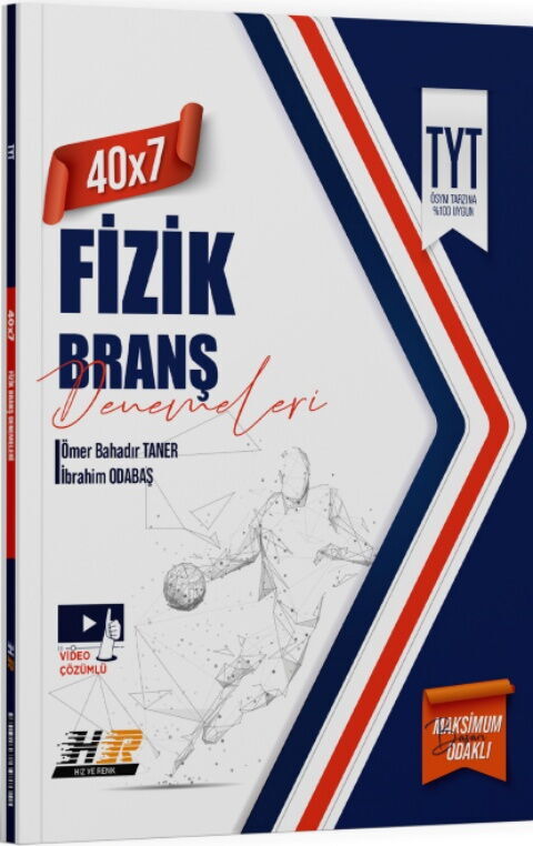Hız ve Renk TYT Fizik 40 x 7 Denemeleri Hız ve Renk TYT Fizik 40 x 7 Denemeleri
