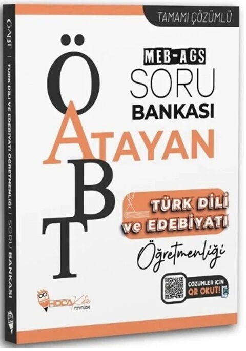 Hoca Kafası 2026 ÖABT MEB AGS Türk Dili ve Edebiyatı Öğretmenliği Atayan Soru Bankası Hoca Kafası 2026 ÖABT MEB AGS Türk Dili ve Edebiyatı Öğretmenliği Atayan Soru Bankası