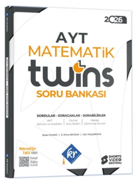 KR Akademi 2026 AYT Twins Matematik Soru Bankası KR Akademi 2026 AYT Twins Matematik Soru Bankası