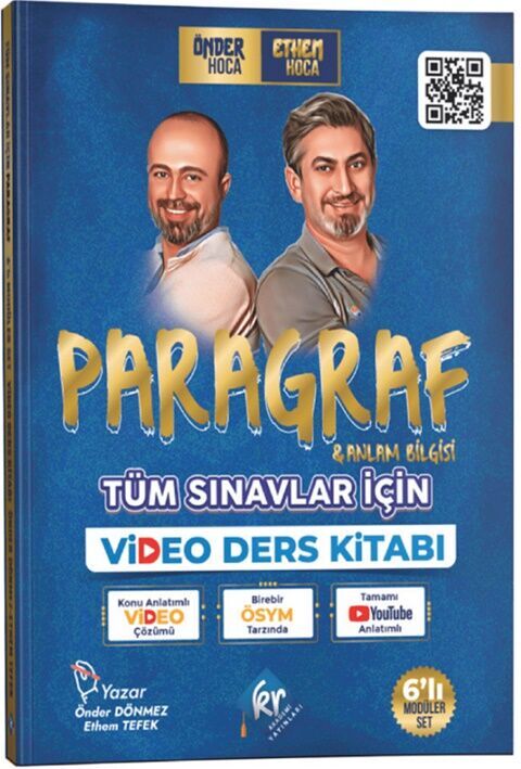 KR Akademi KPSS DGS ALES YKS Paragraf ve Anlam Bilgisi Video Ders Kitabı KR Akademi KPSS DGS ALES YKS Paragraf ve Anlam Bilgisi Video Ders Kitabı