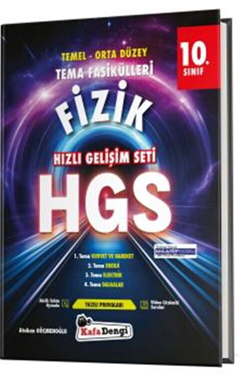 Kafa Dengi Yayınları 10. Sınıf Fizik HGS Tema Fasikülleri Kafa Dengi Yayınları 10. Sınıf Fizik HGS Tema Fasikülleri