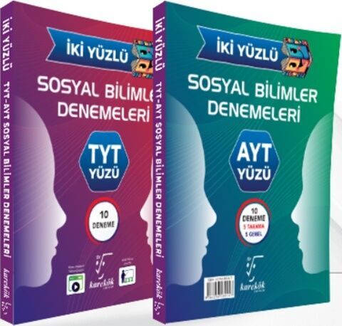 Karekök Yayınları TYT AYT Sosyal Bilimler İki Yüzlü Deneme Karekök Yayınları TYT AYT Sosyal Bilimler İki Yüzlü Deneme