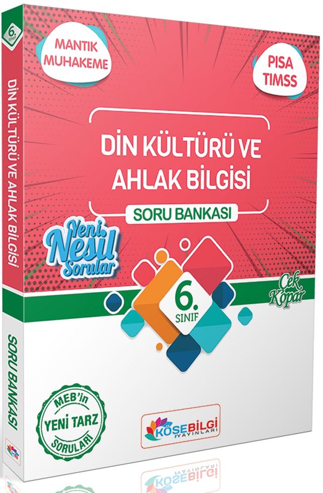 KöşeBilgi Yayınları 6. Sınıf Din Kültürü ve Ahlak Bilgisi Soru Bankası KöşeBilgi Yayınları 6. Sınıf Din Kültürü ve Ahlak Bilgisi Soru Bankası