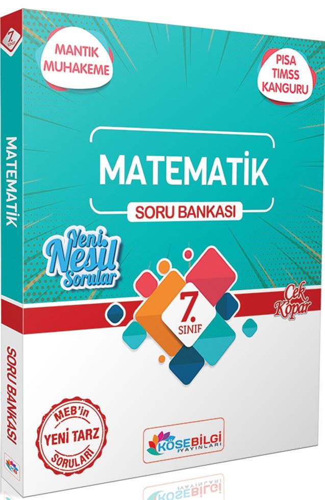 KöşeBilgi Yayınları 7. Sınıf Matematik Soru Bankası KöşeBilgi Yayınları 7. Sınıf Matematik Soru Bankası