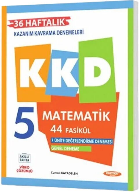 Kurmay ELT 5. Sınıf Matematik Haftalık Kazanım Kavrama Denemeleri Kurmay ELT 5. Sınıf Matematik Haftalık Kazanım Kavrama Denemeleri