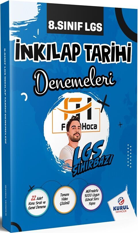 Kurul Yayıncılık 8. Sınıf LGS Sihirbazı İnkılap Tarihi Denemeleri Kurul Yayıncılık 8. Sınıf LGS Sihirbazı İnkılap Tarihi Denemeleri