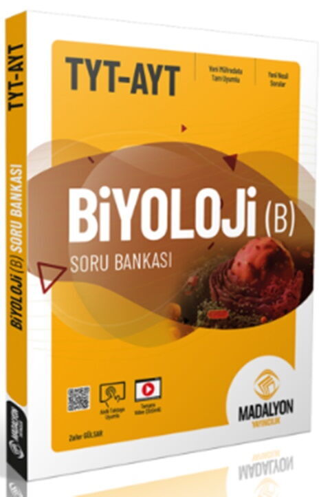 Madalyon Yayınları TYT AYT Biyoloji B Soru Bankası Madalyon Yayınları TYT AYT Biyoloji B Soru Bankası