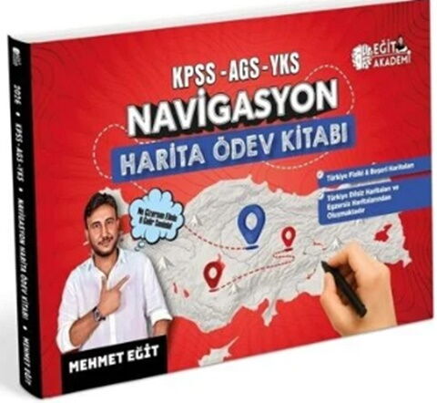 Mehmet Eğit KPSS MEB AGS TYT AYT Coğrafya NAVİGASYON Harita Ödev Kitabı Mehmet Eğit KPSS MEB AGS TYT AYT Coğrafya NAVİGASYON Harita Ödev Kitabı