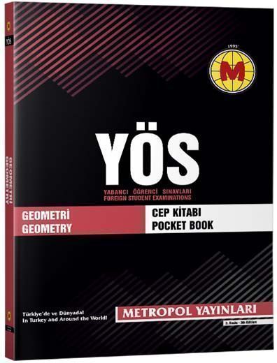 Metropol Yayınları YÖS Geometri Cep Kitabı Metropol Yayınları YÖS Geometri Cep Kitabı