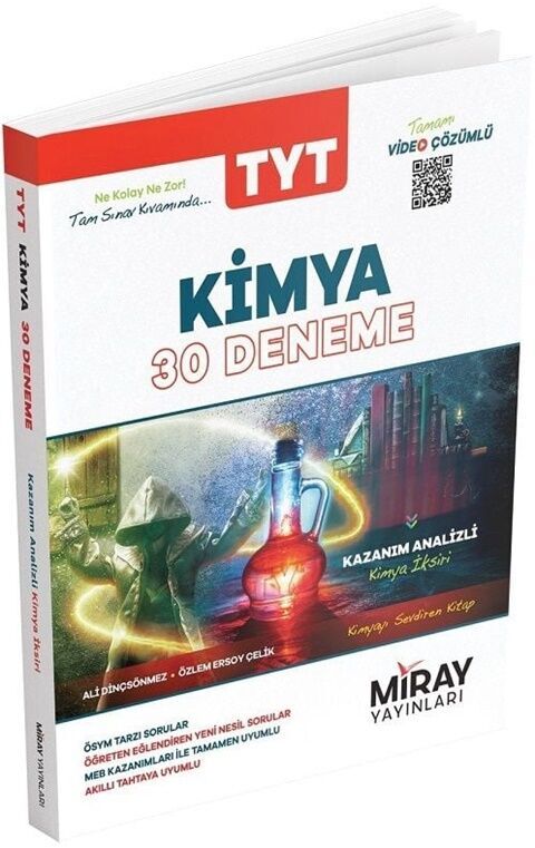 Miray Yayınları TYT Kimya Video Çözümlü 30 Deneme Miray Yayınları TYT Kimya Video Çözümlü 30 Deneme