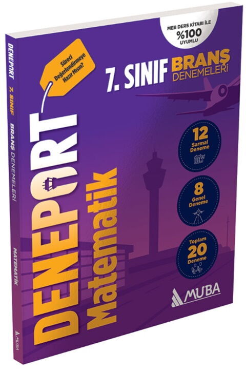 Muba Yayınları 7. Sınıf Deneport Matematik Branş Denemesi Muba Yayınları 7. Sınıf Deneport Matematik Branş Denemesi