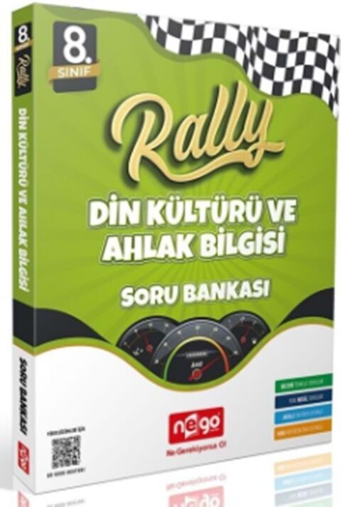 Nego Yayınları 8. Sınıf Din Kültürü ve Ahlak Bilgisi Rally Soru Bankası Nego Yayınları 8. Sınıf Din Kültürü ve Ahlak Bilgisi Rally Soru Bankası