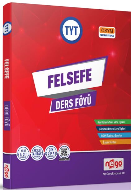 Nego Yayınları TYT Felsefe Ders Föyü Nego Yayınları TYT Felsefe Ders Föyü