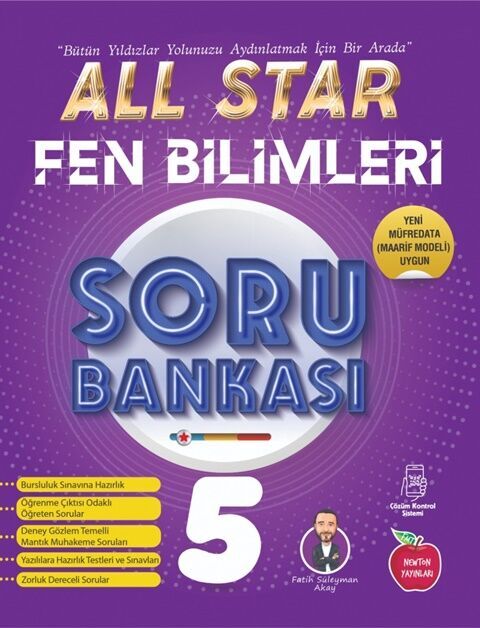 Newton Yayınları 5. Sınıf Fen Bilimleri All Star Soru Bankası Newton Yayınları 5. Sınıf Fen Bilimleri All Star Soru Bankası