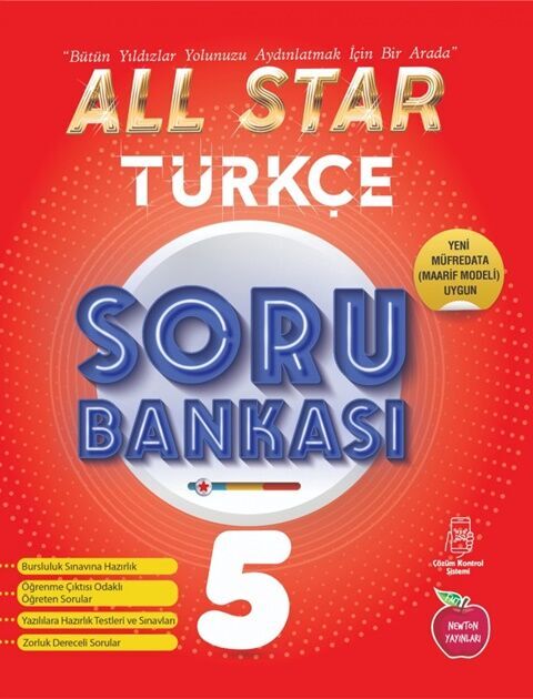 Newton Yayınları 5. Sınıf Türkçe All Star Soru Bankası Newton Yayınları 5. Sınıf Türkçe All Star Soru Bankası
