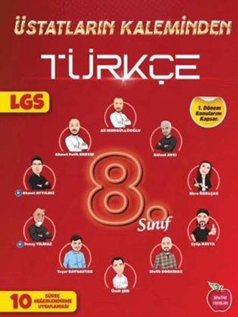 Newton Yayınları 8. Sınıf Türkçe Üstatların Kaleminden 1.Dönem 10 Süreç Değerlendirme Denemesi Newton Yayınları 8. Sınıf Türkçe Üstatların Kaleminden 1.Dönem 10 Süreç Değerlendirme Denemesi